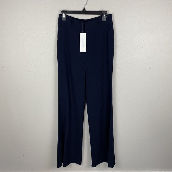 Veronica Beard Pants - Veronica Beard Pants Maldon Navy Blue Size 6 Stretch Bootcut Womens $495 NWT